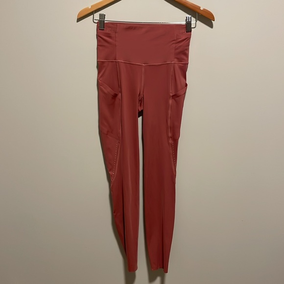 Lululemon Fast and Free Super High Rise Tight 25" in Elite
Cherry - Picture 5 of 9